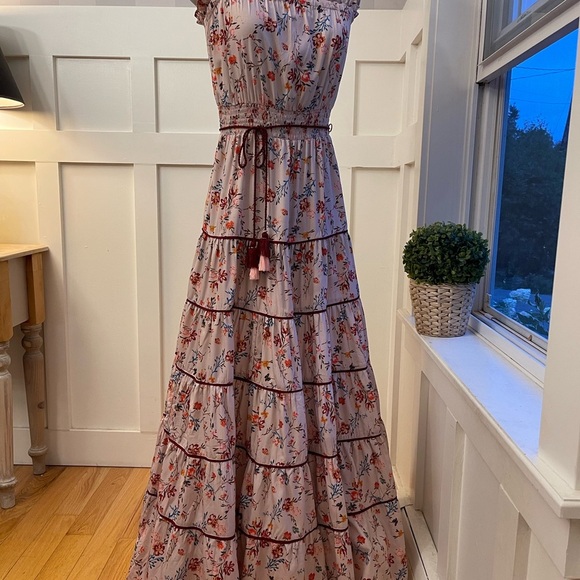 Floral Print Maxi Dress Size Small - Picture 2 of 7